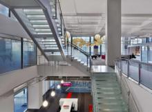 Interior shot of Red Hat Tower